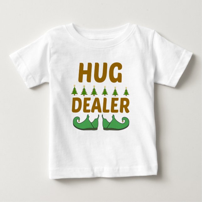 CAMISETA DE BEBÉ HUG DEALER (Anverso)