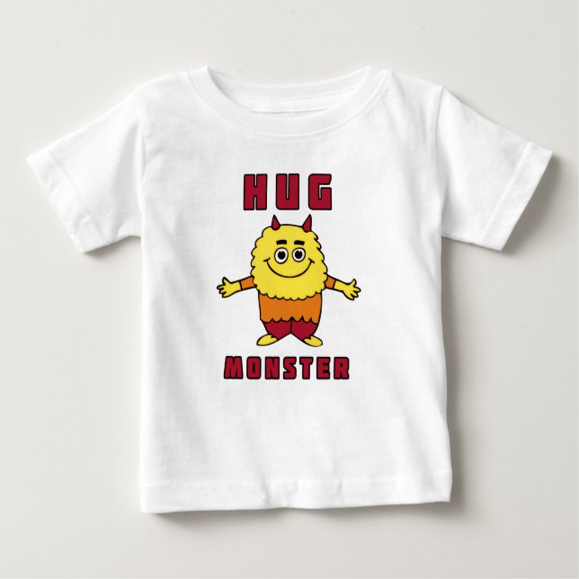 Camiseta De Bebé Hug Monster (Anverso)