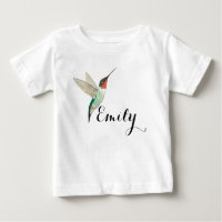 Camiseta de bebé Hummingbird