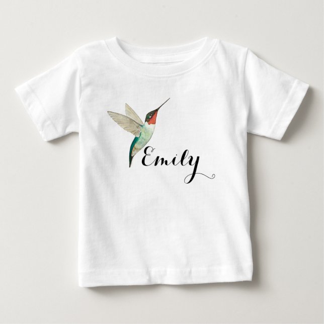 Camiseta de bebé Hummingbird (Anverso)