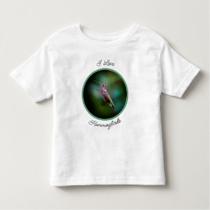 Camiseta De Bebé Hummingbird - Fotografía original para