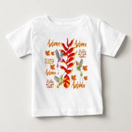 Camiseta De Bebé Hummingbird Otoño/Otoño
