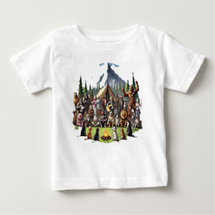 Camiseta De Bebé Humor animal