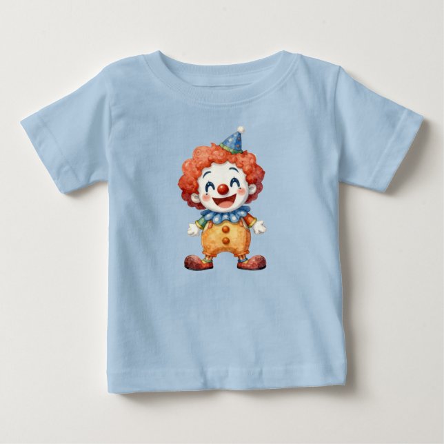Camiseta De Bebé Humor de Circo de Payasos (Anverso)