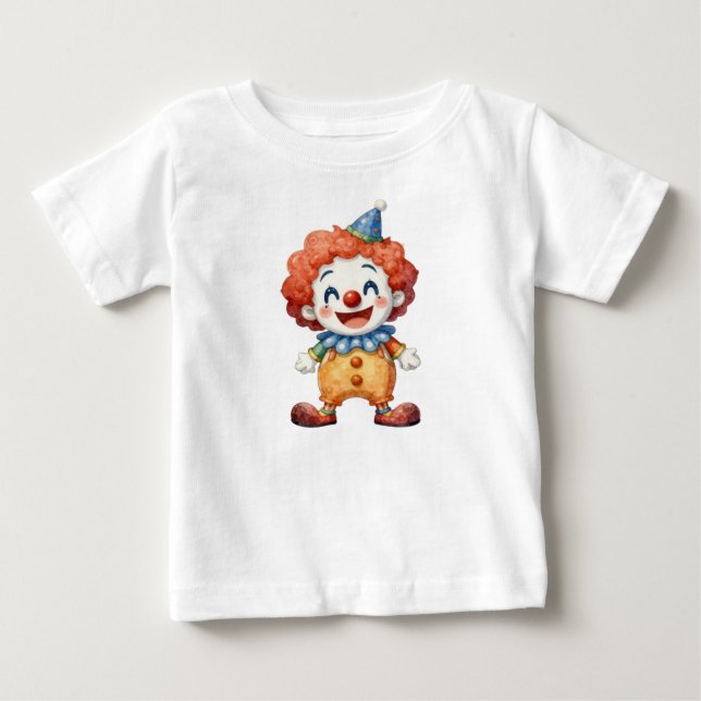 Camiseta De Bebé Humor de Circo de Payasos (Anverso)