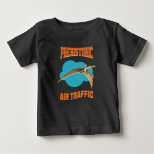 Camiseta De Bebé Humor de piloto de tráfico aéreo prehistórico Pter