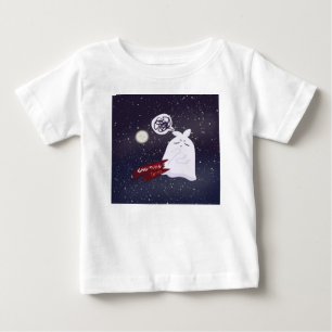 Camiseta De Bebé Humor divertido de Halloween pensando demasiado en