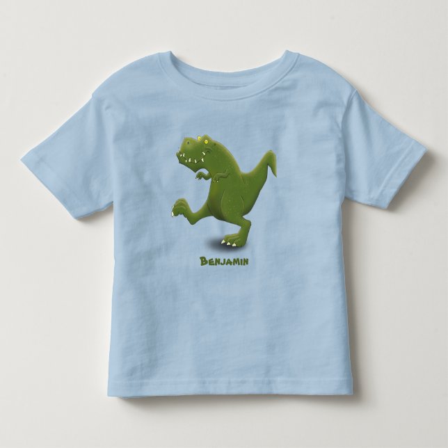 Camiseta De Bebé Humor divertido de los personalizados de los dinos (Anverso)