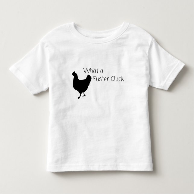 Camiseta De Bebé Humor divertido de pollo: ¿¿Qué truco más violento (Anverso)