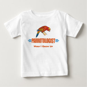 Camiseta De Bebé Humorístico Me Encantan las Cotorras