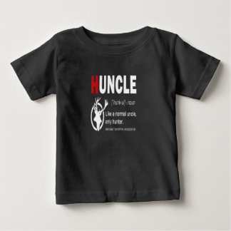 Camiseta De Bebé Huncle Como Un Tío Normal Sólo Cazador
