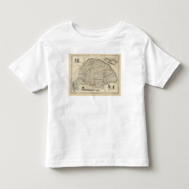 Camiseta De Bebé Hungría (Anverso)