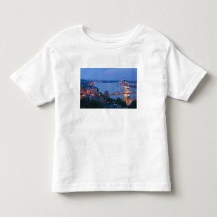 Camiseta De Bebé HUNGRÍA, Budapest: Puente de Szechenyi (Cadena), 2