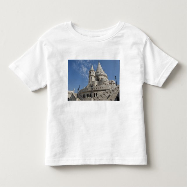 Camiseta De Bebé Hungría, capital de Budapest. Buda, Castillo 2 (Anverso)