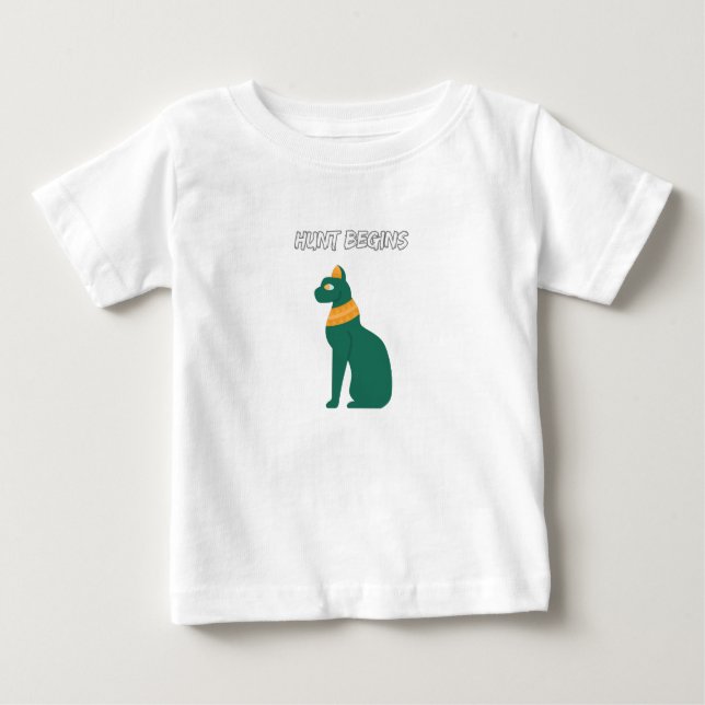 Camiseta De Bebé Hunt Begins (Anverso)