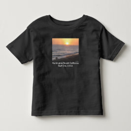 Camiseta De Bebé Huntington Beach "Ciudad del Surf"