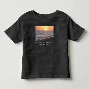 Camiseta De Bebé Huntington Beach "Ciudad del Surf"