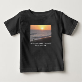 Camiseta De Bebé Huntington Beach "Ciudad del Surf"