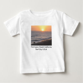 Camiseta De Bebé Huntington Beach "Surf City"