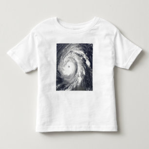 Camiseta De Bebé Huracán Bill en el Océano Atlántico