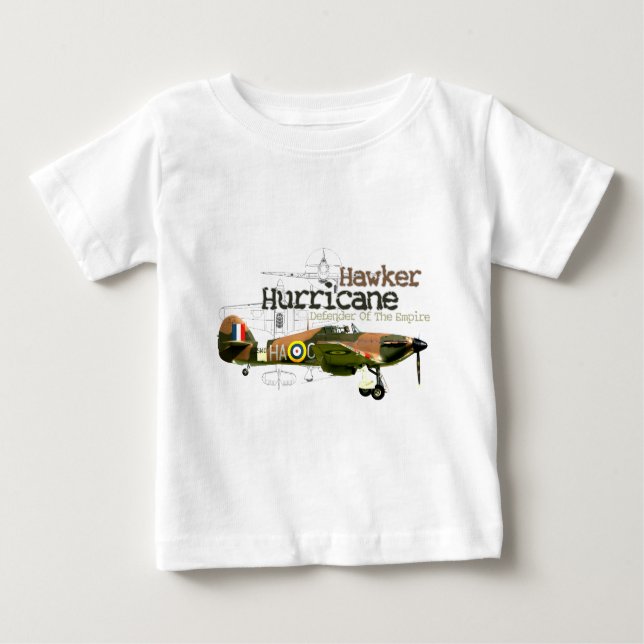 Camiseta De Bebé Huracán del vendedor ambulante (Anverso)