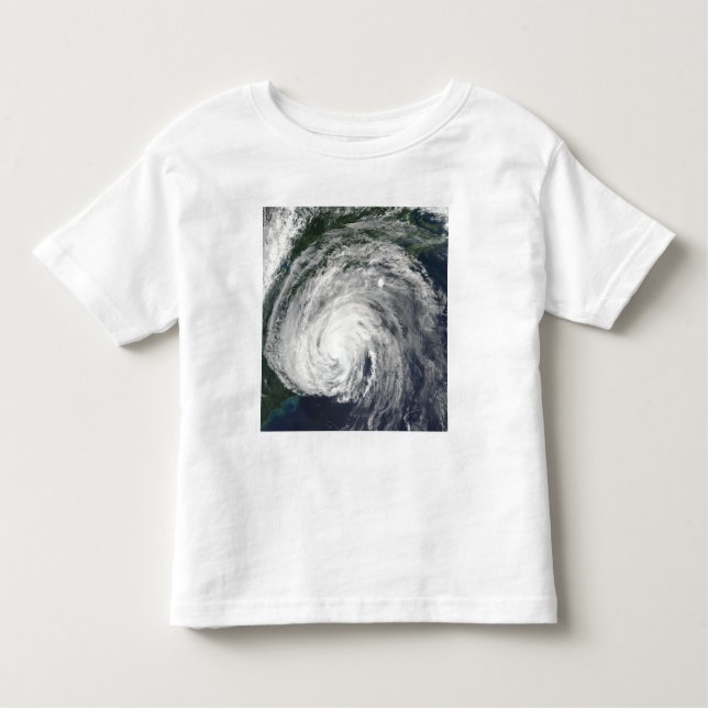 Camiseta De Bebé Huracán Earl a mitad del Atlántico (Anverso)