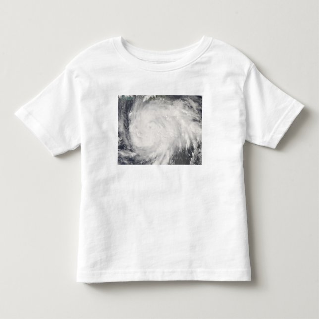 Camiseta De Bebé Huracán Gustav sobre Jamaica (Anverso)