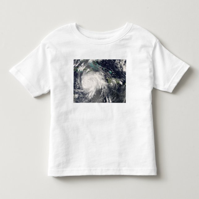 Camiseta De Bebé Huracán Gustav sobre Jamaica 2 (Anverso)