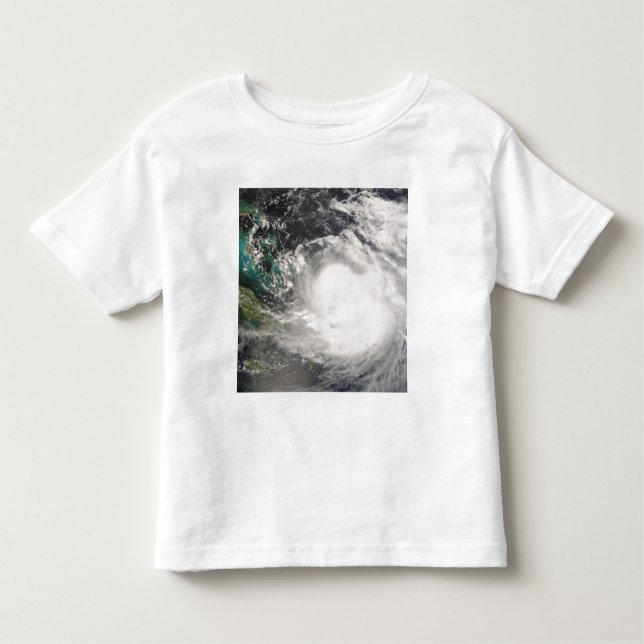 Camiseta De Bebé Huracán Hanna sobre Bahamas (Anverso)