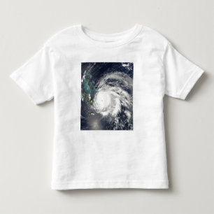 Camiseta De Bebé Huracán Ike sobre Cuba, Española