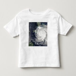 Camiseta De Bebé Huracán Ike sobre Cuba, Jamaica, y el Baham