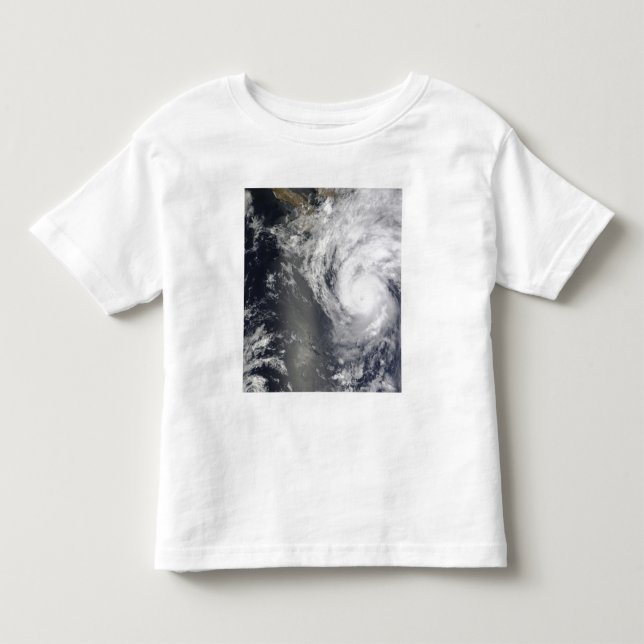 Camiseta De Bebé Huracán Jimena por Baja California (Anverso)