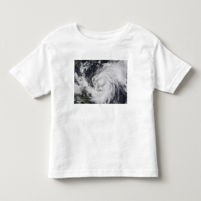 Camiseta De Bebé Huracán Wilma en el Atlántico y el Caribe (Anverso)