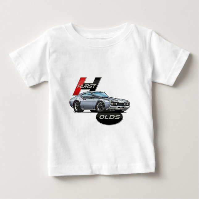 Camiseta De Bebé Hurst_68_Cutlass (Anverso)