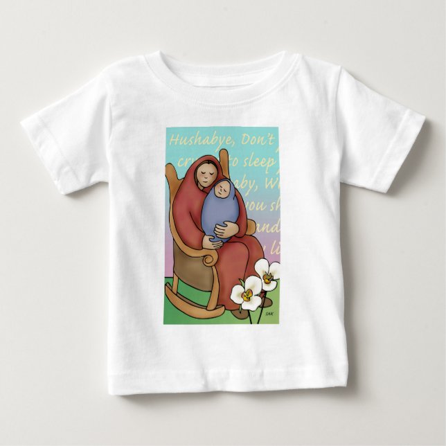 Camiseta De Bebé Hushabye Mama (Anverso)