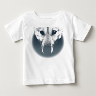 Camiseta De Bebé Husky Pup Baby Tootoo Husky Wolf Baby Vress