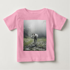 Camiseta De Bebé Husky Siberiano Blanco