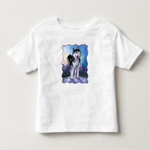 Camiseta De Bebé Husky T-Shirts