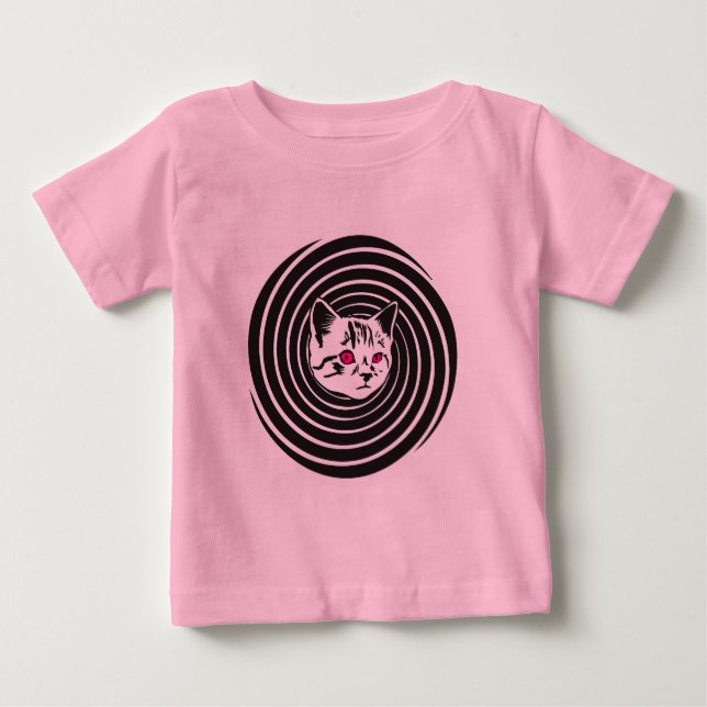 Camiseta De Bebé Hypno-Cat (Anverso)