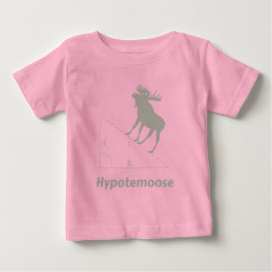 Camiseta De Bebé Hypotemoose Math Geek