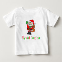 Hyvaa Joulua Navidades finlandeses Santa