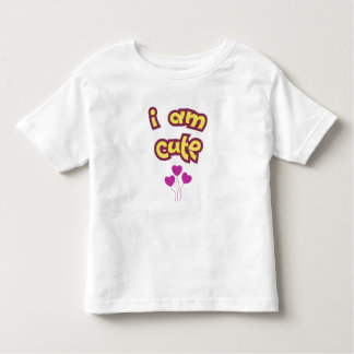 Camiseta De Bebé I am cute