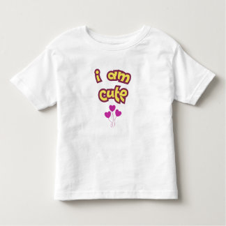 Camiseta De Bebé I am cute