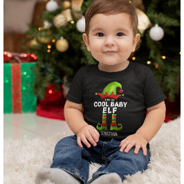 Camiseta De Bebé I am The Cool Baby Elf Funny Elf