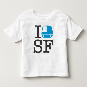 Camiseta De Bebé I Bart SF Toddler Shirt