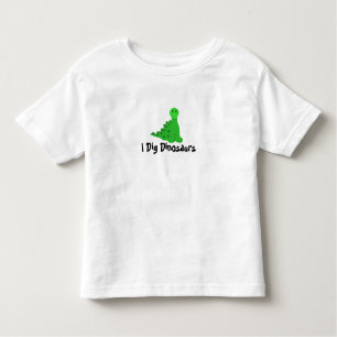Camiseta De Bebé I Dig Dinosaurios