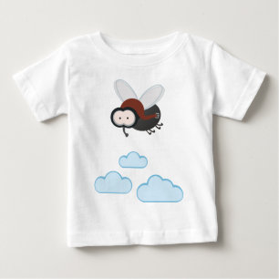 Camiseta De Bebé I fly tan drogado - disco Stubenfliege