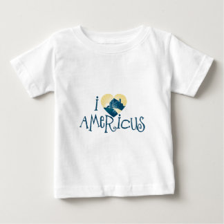 Camiseta De Bebé I Heart Americus