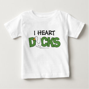 Camiseta De Bebé I Heart Ducks
