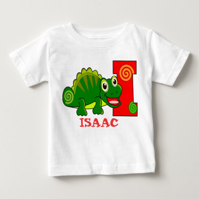 Camiseta De Bebé I IGUANA, personalizados (Anverso)